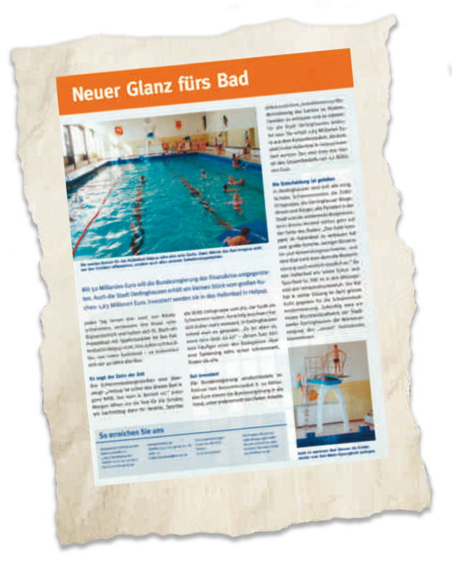 direkt Artikel Mai 2009 - Neuer Glanz fürs Bad